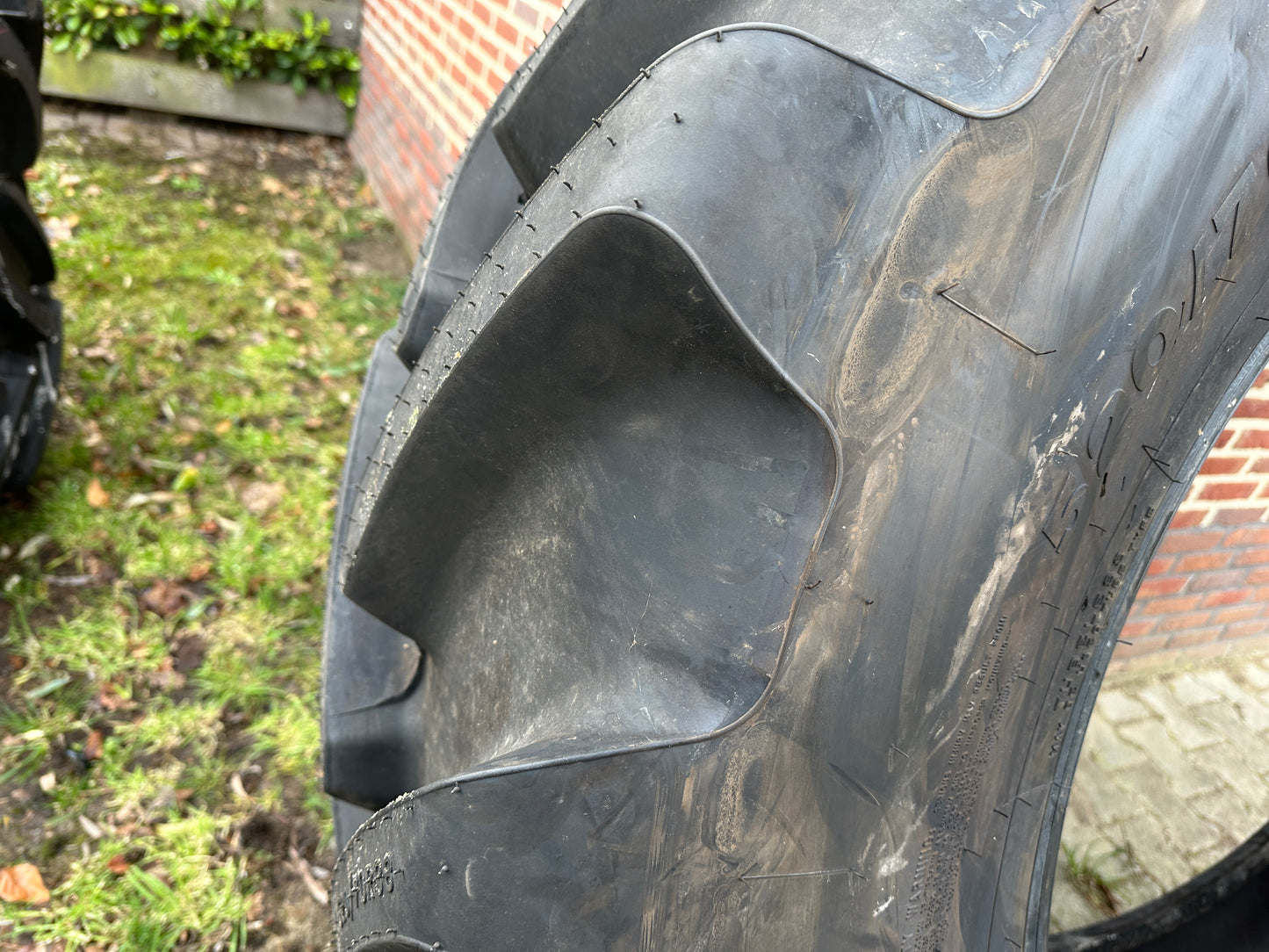 BRIDGESTONE BANDENSET 5.20/70- 38 (NIEUW)
