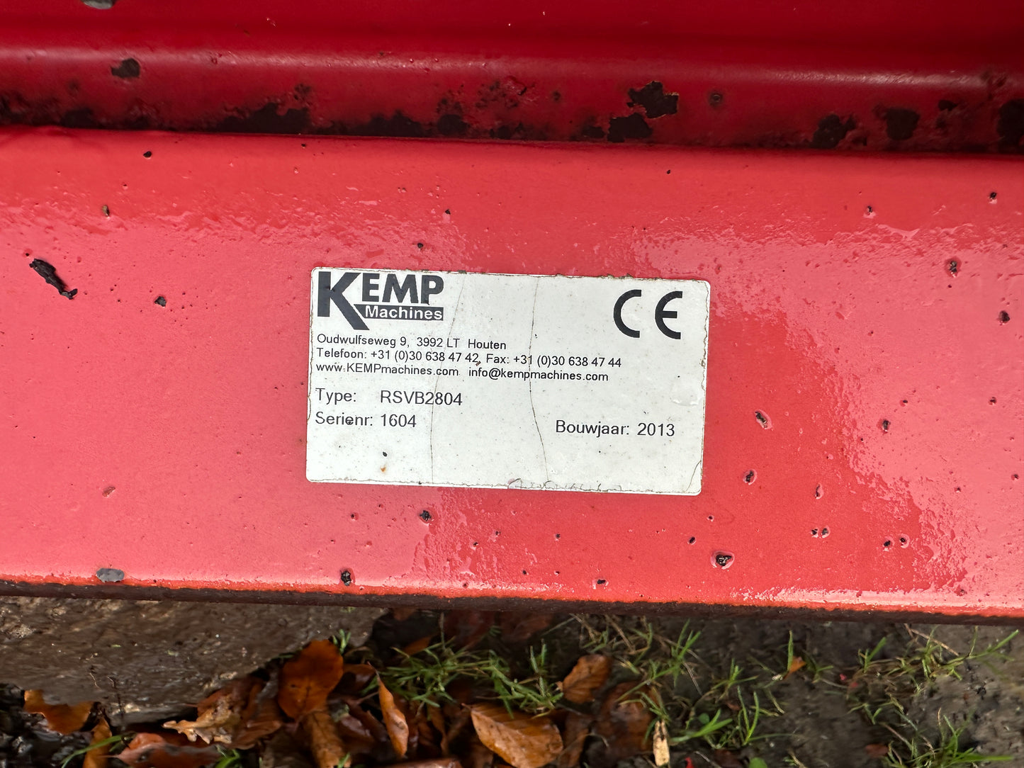 Kemp voer schuif