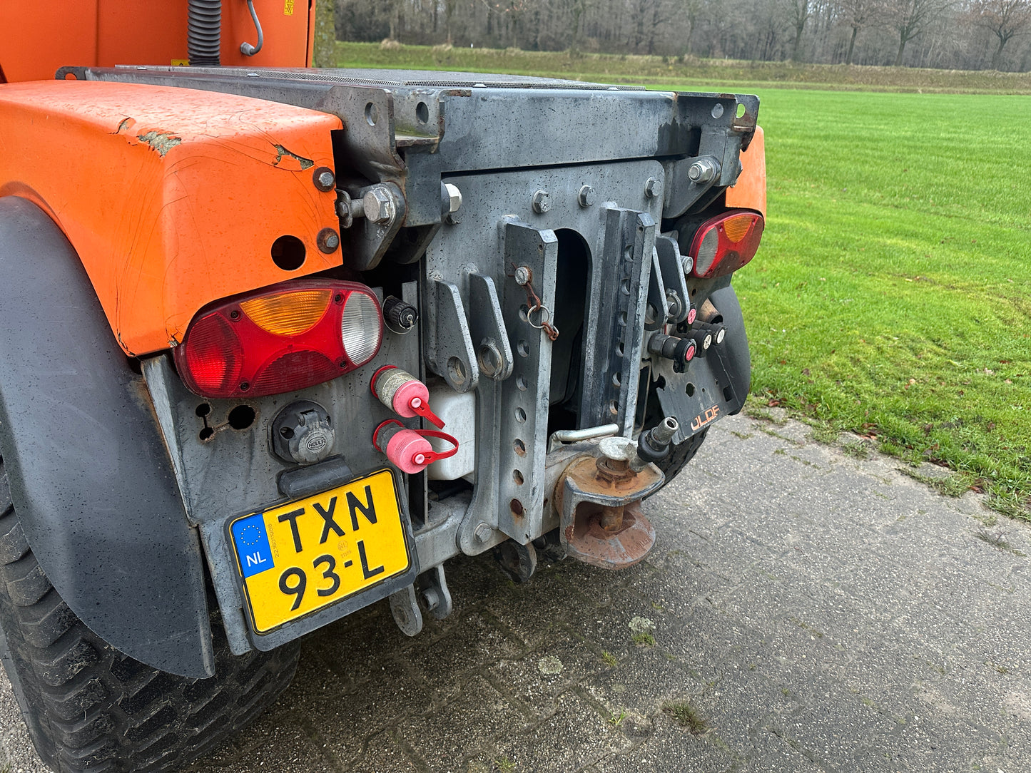 Holder Mulliepark C250 werktuigendrager.