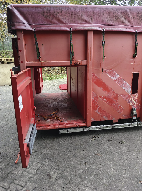 haakarm container ex brandweer