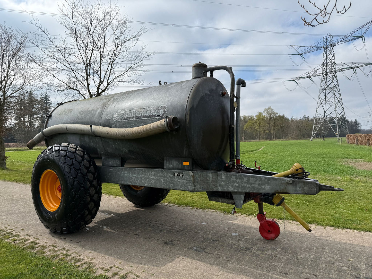 Schuitemaker vacuum tank MMS 70/ 7000 liter