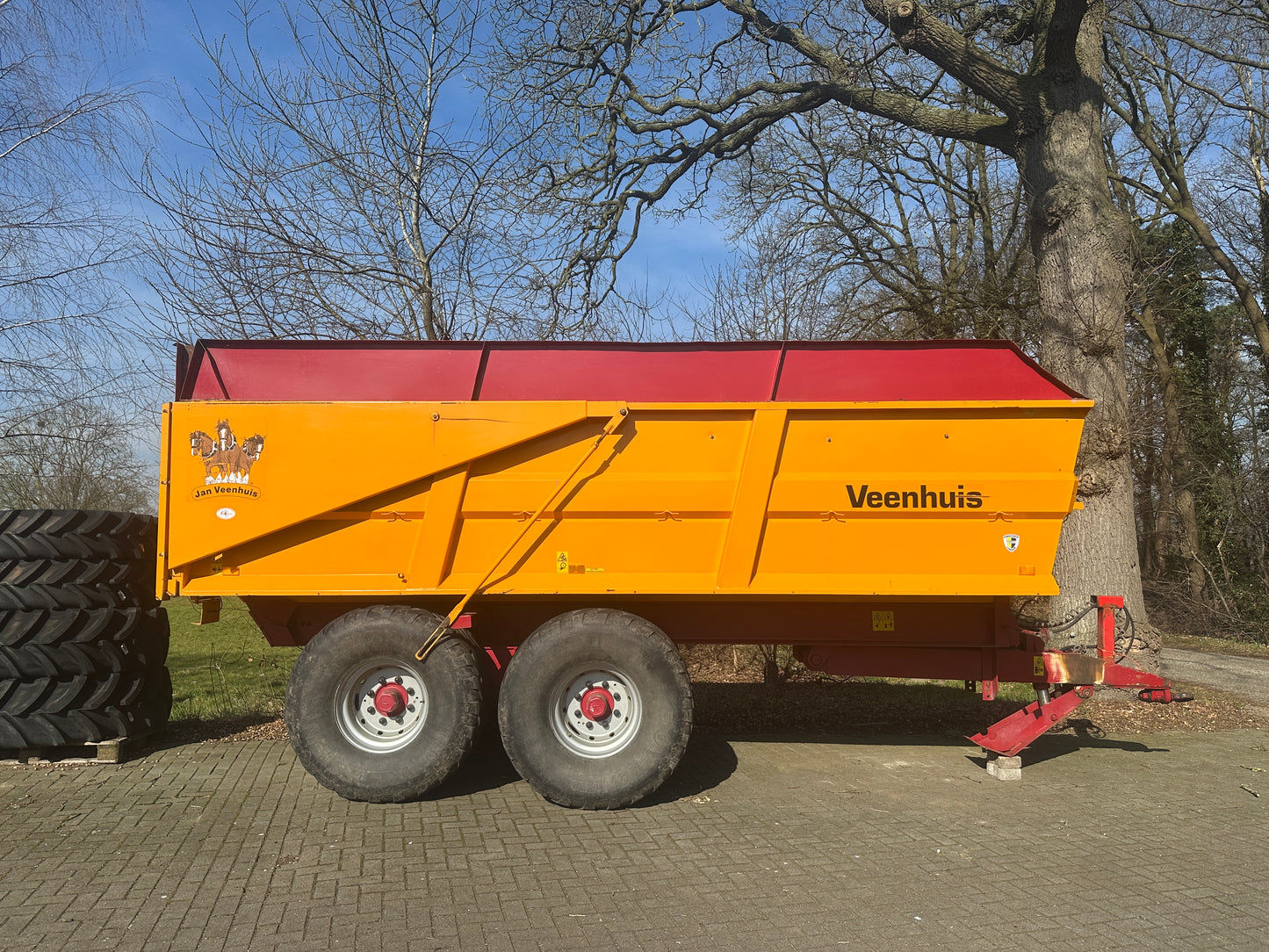 Veenhuis JVK 13000 landbouw kipper