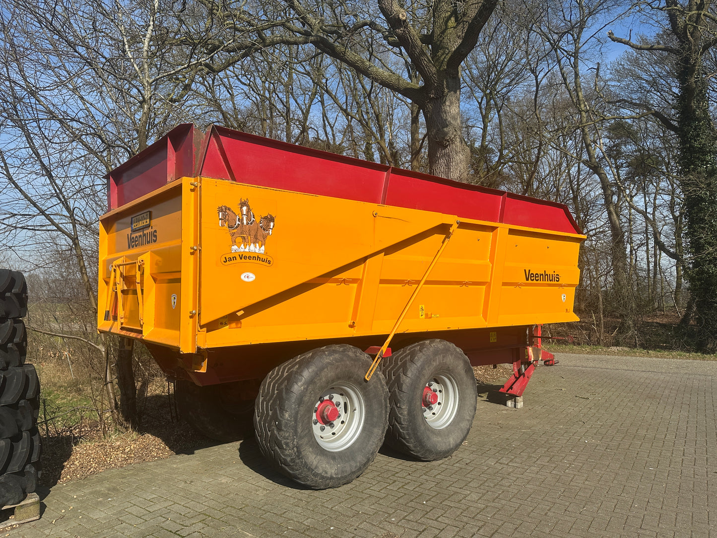 Veenhuis JVK 13000 landbouw kipper