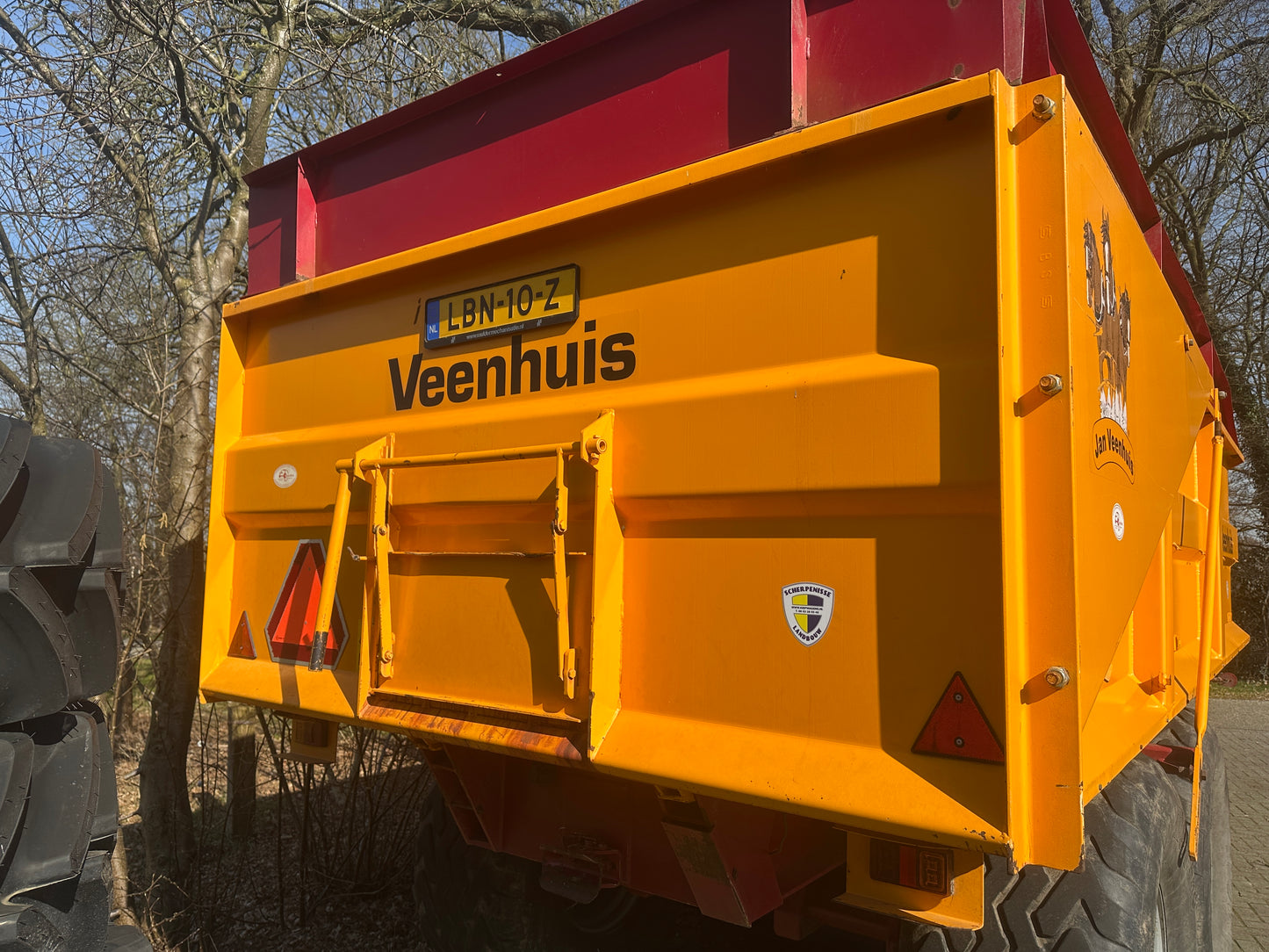 Veenhuis JVK 13000 landbouw kipper
