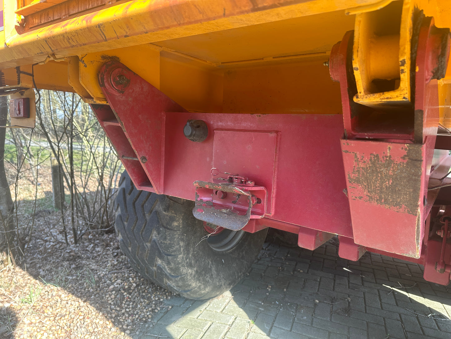 Veenhuis JVK 13000 landbouw kipper