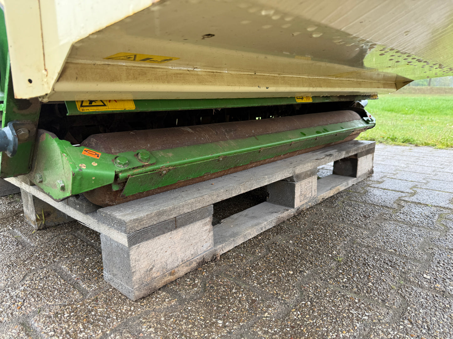 Amazone GH 1350. 3 punts klepelmaaier met opvang