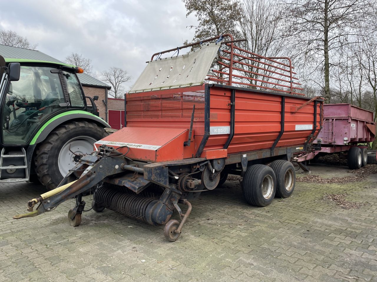 Deutz-Fahr K550 loading wagon / loader wagon