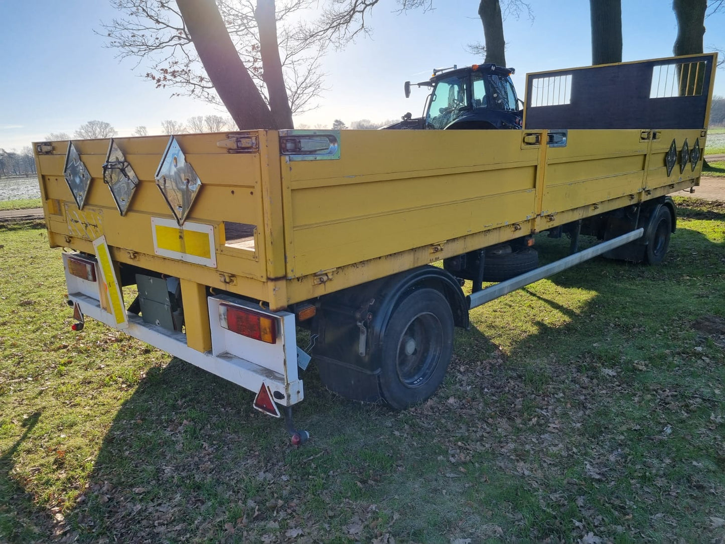 2 axle agricultural trailer