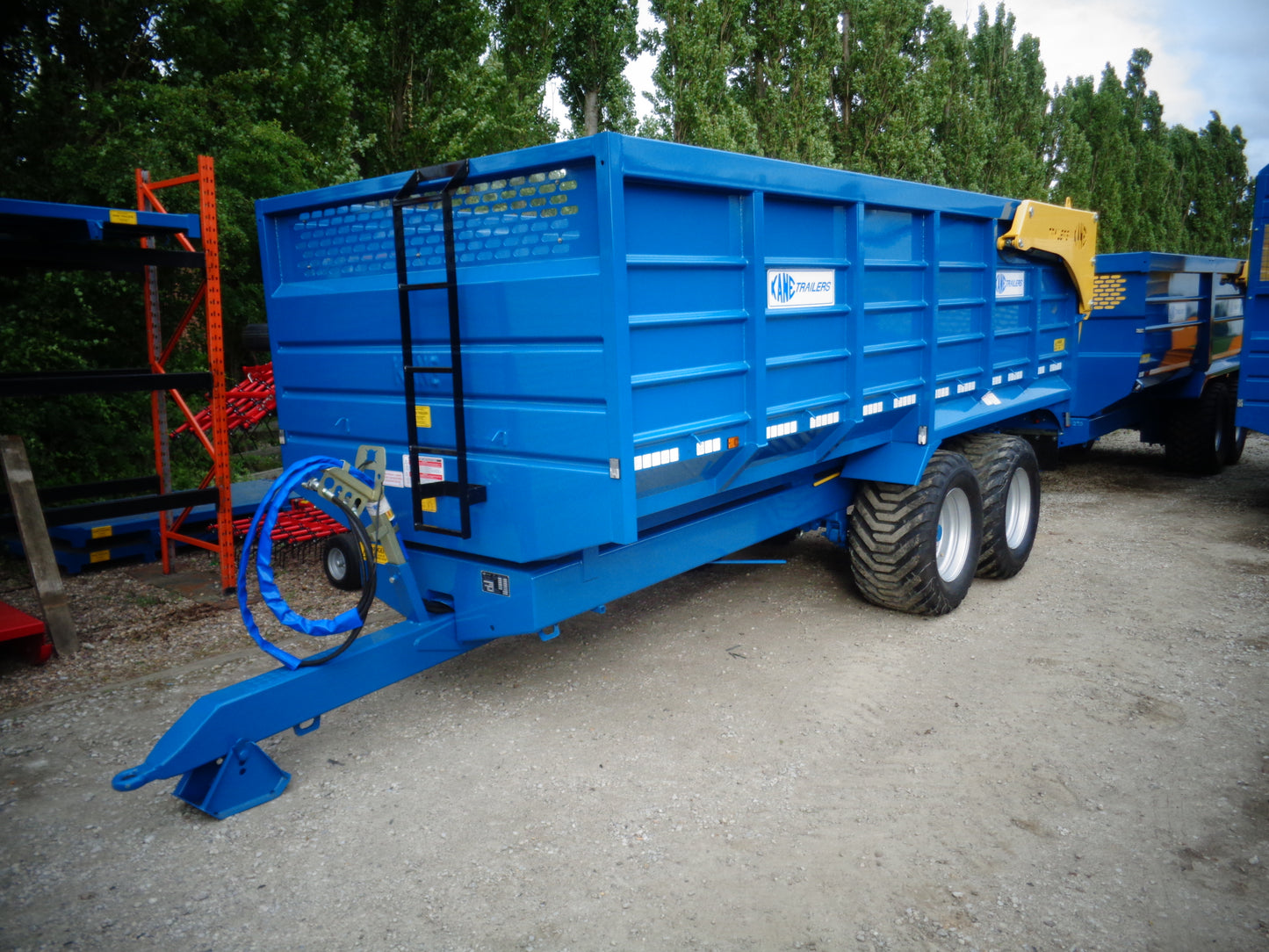 KANE MQ 14T GRAAN TRAILER.