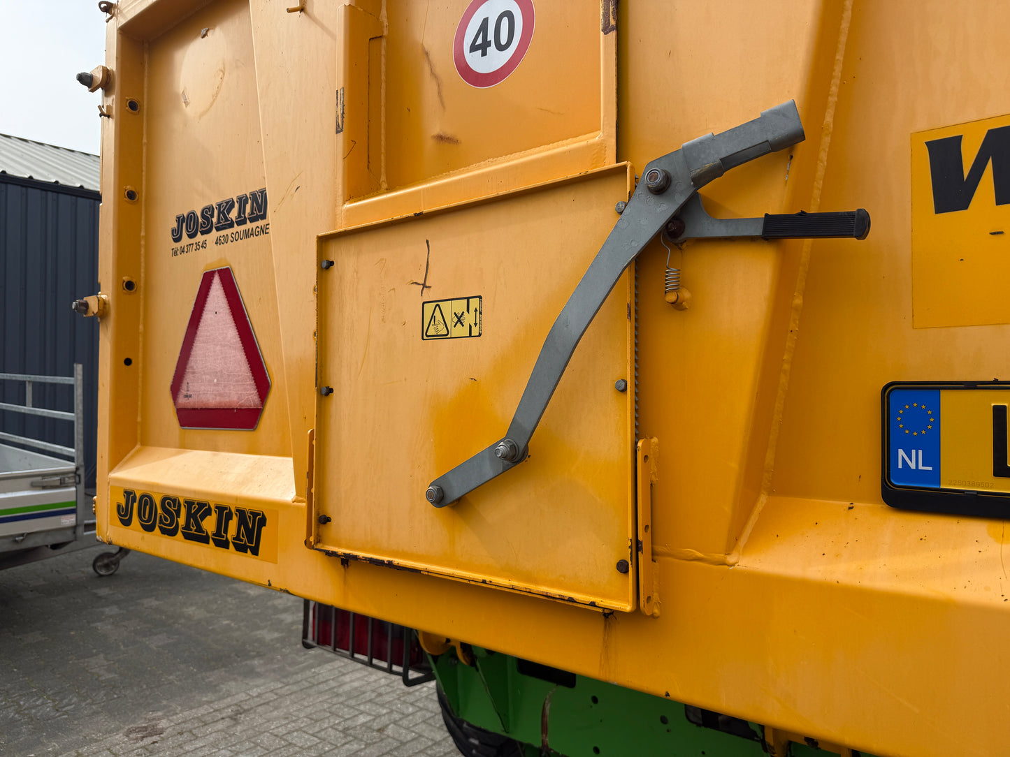 Joskin trans cap 6000/17 landbouw kipper