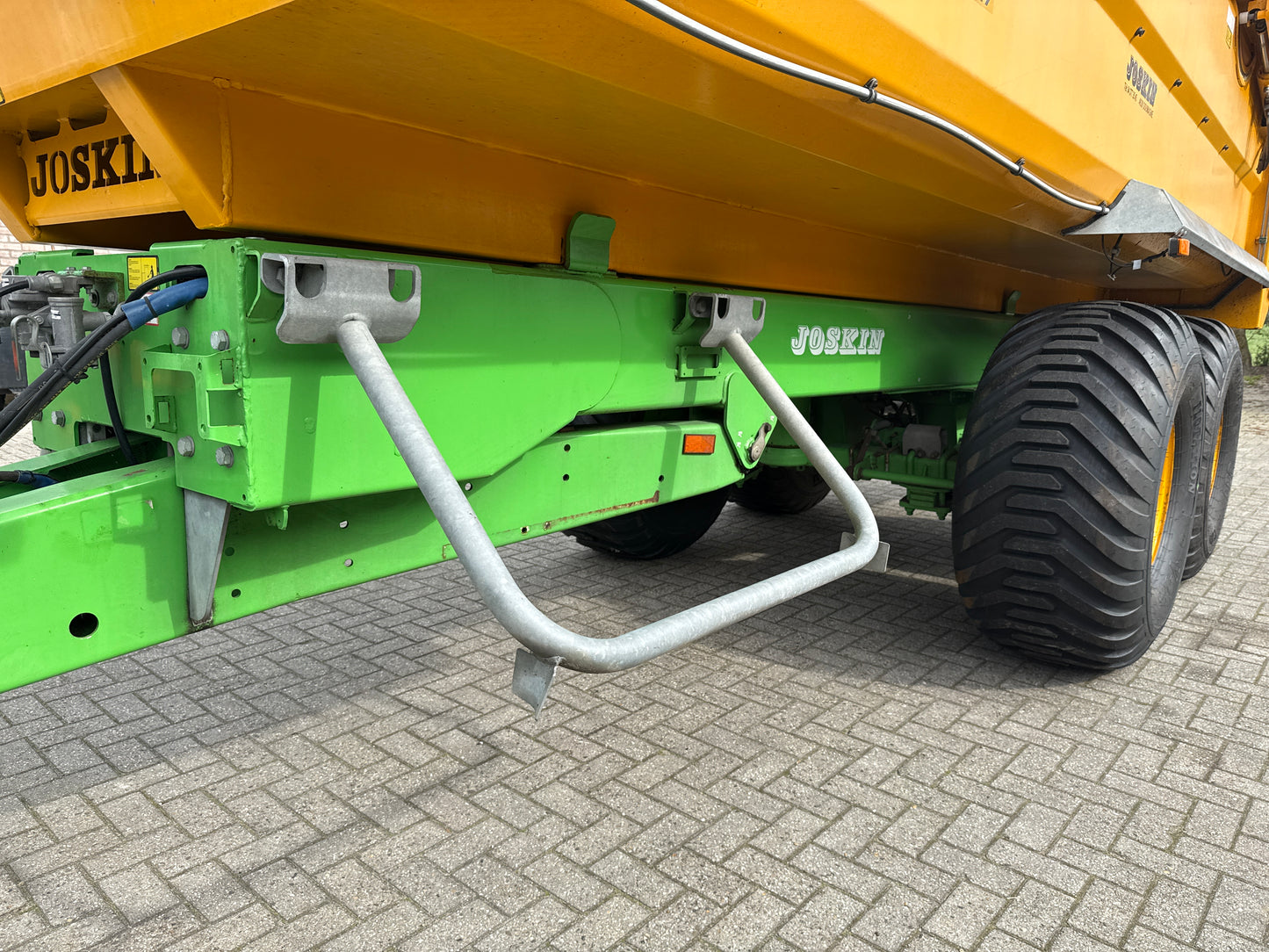 Joskin trans cap 6000/17 landbouw kipper