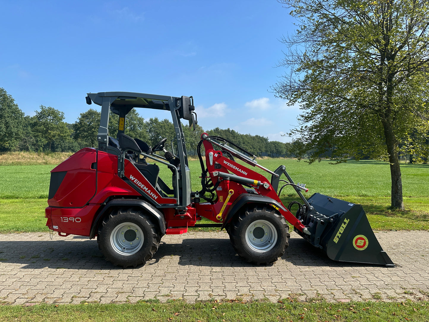 Weidemann shovel type 1390 nieuw