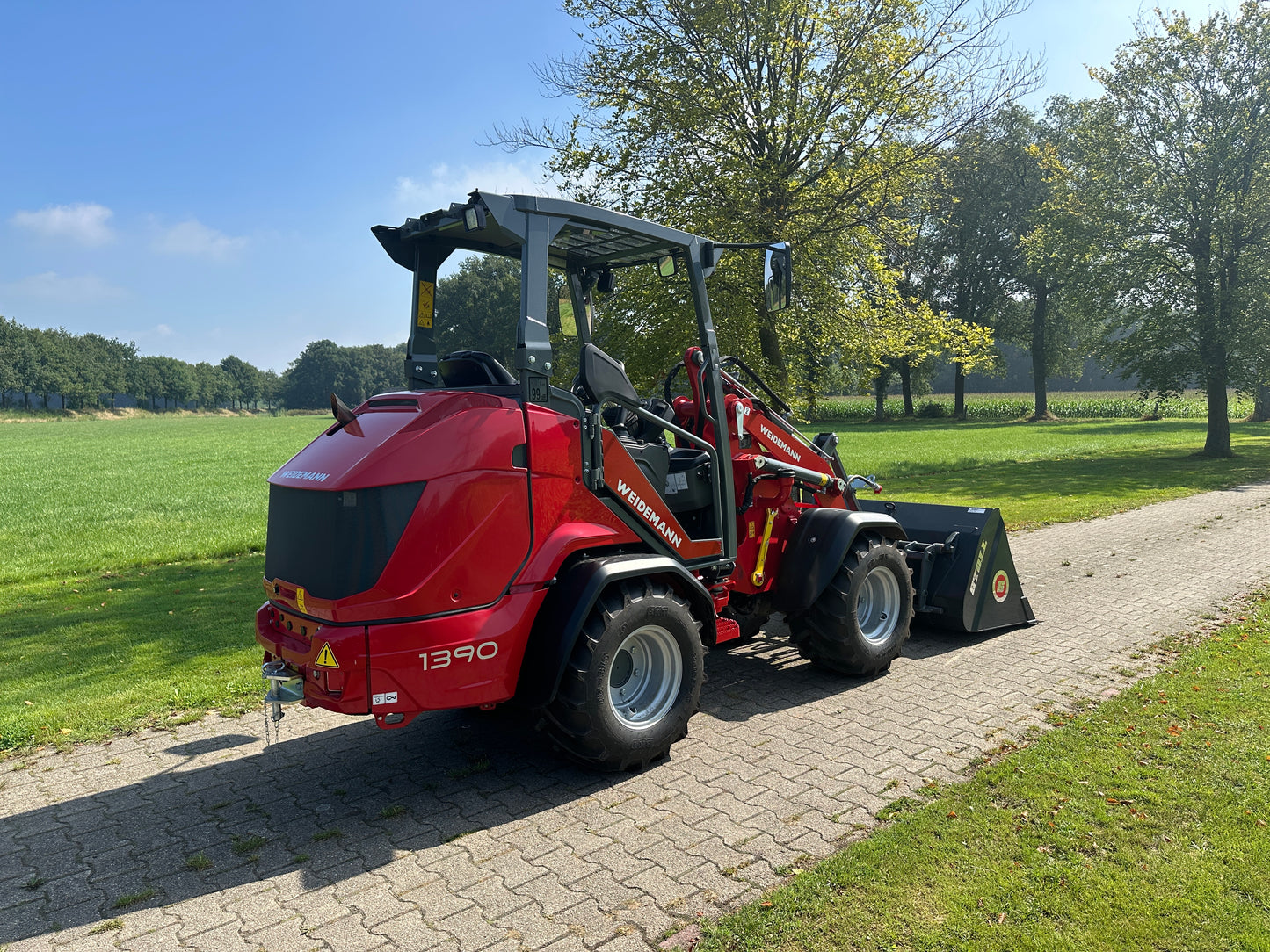 Weidemann shovel type 1390 nieuw