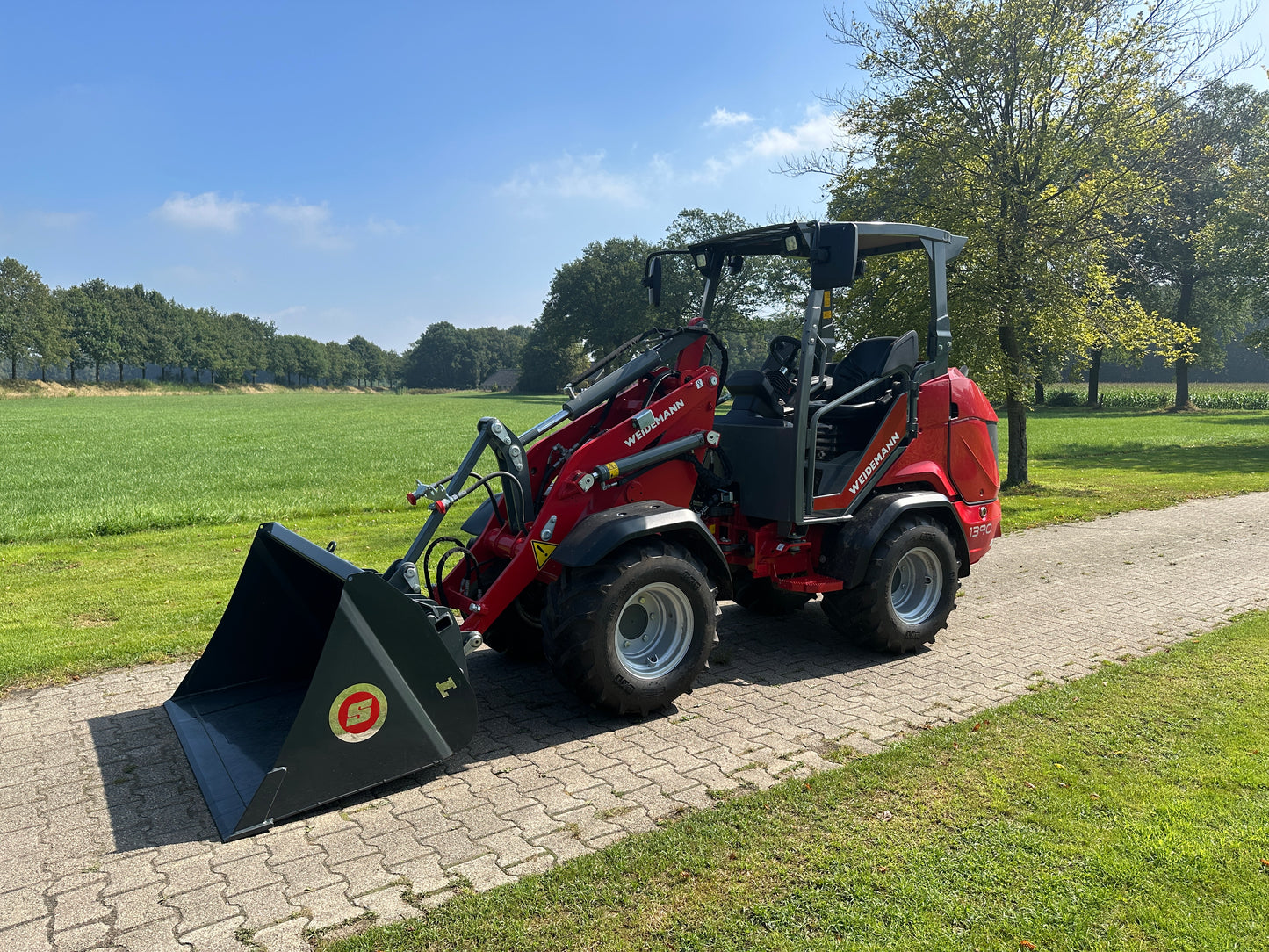 Weidemann shovel type 1390 nieuw