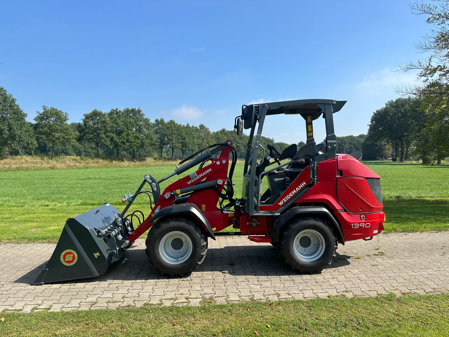 Weidemann shovel type 1390 nieuw