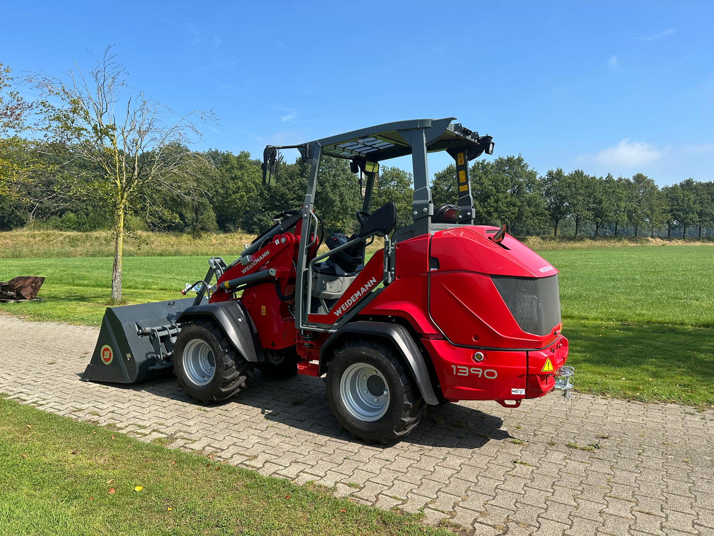 Weidemann shovel type 1390 nieuw