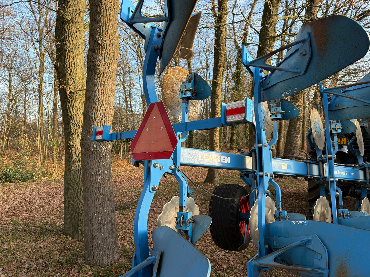 Lemken Jewel 8/ 5 schaar wentel ploeg,