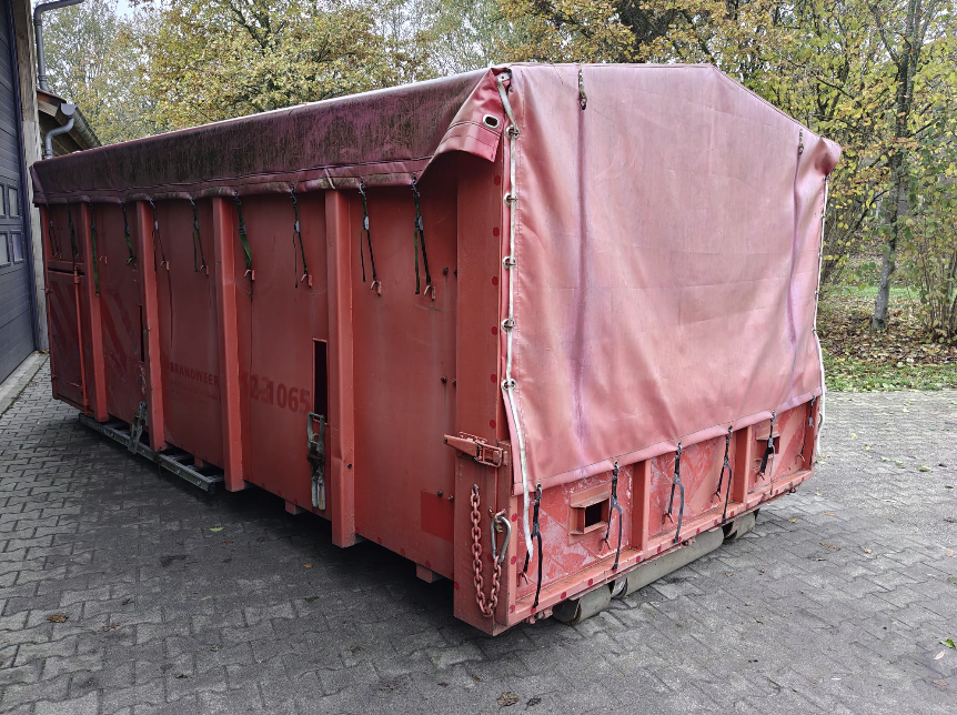 haakarm container ex brandweer
